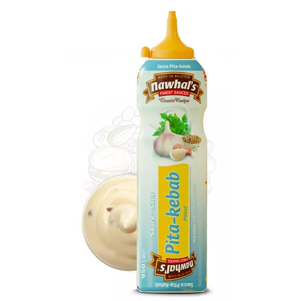 Pita-Kebab Sauce Pita Kebab Nawhal's 950 ml - sauce kebab professionnelle