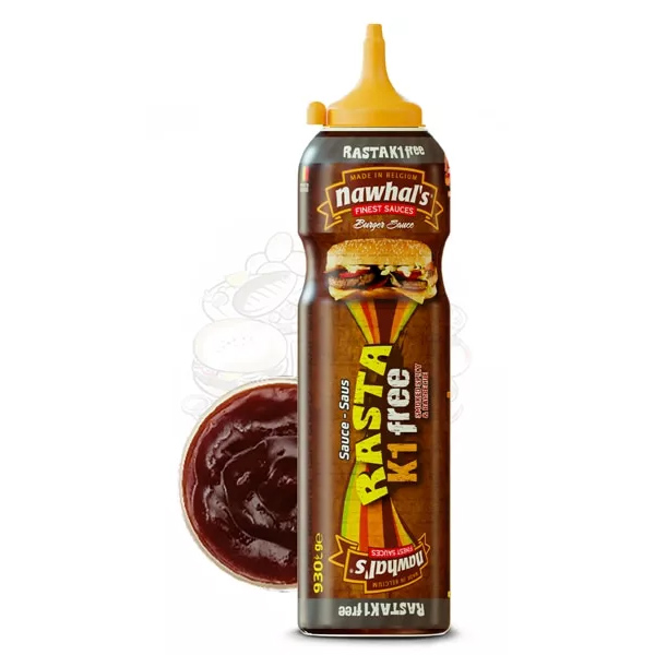 Rasta-k1-Free Sauce Rasta K1 Free Nawhal's 950g - sauce professionnelle