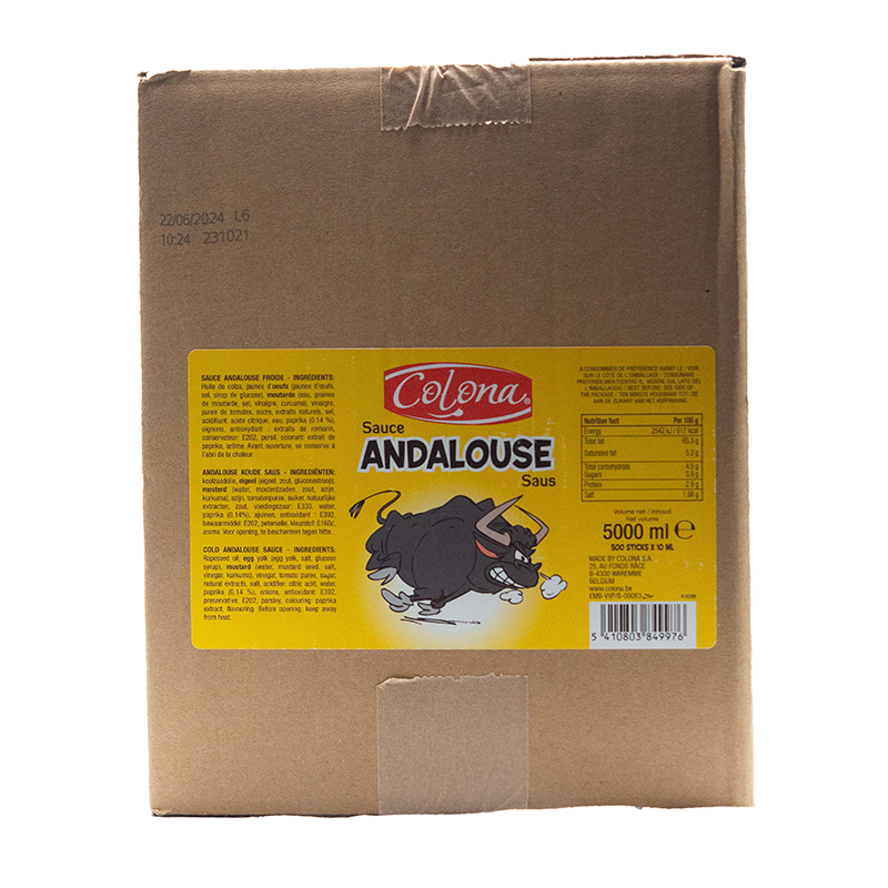 P6040420-Colona-andalouse SAUCE ANDALOUSE COLONA 500 DOSETTES