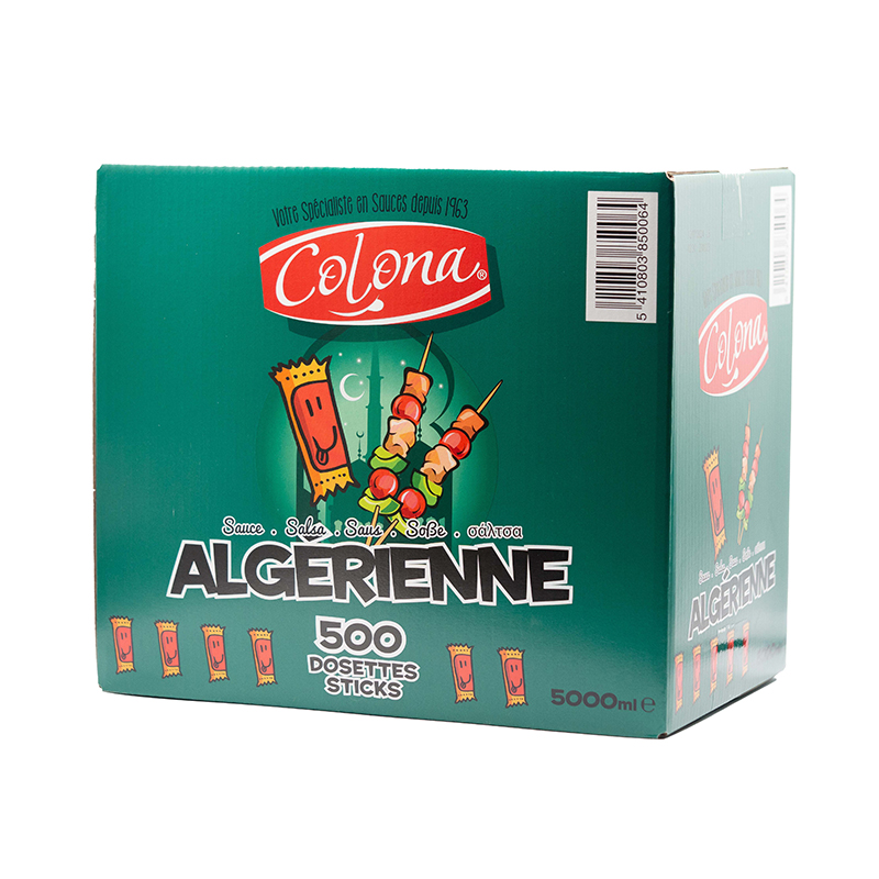 SAUCE-ALGÉRIENNE-COLONA-500-DOSETTES SAUCE ALGÉRIENNE COLONA 500 DOSETTES