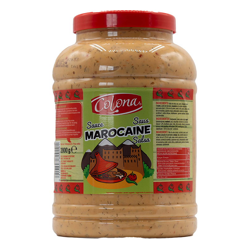 SAUCE-MAROCAINE-2800-G-PET-COLONA SAUCE MAROCAINE 2800 G PET COLONA