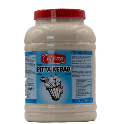 SAUCE PITTA KEBAB 2750 G PET COLONA