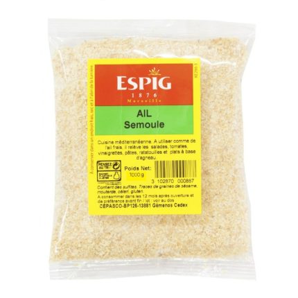 Ail semoule Espig 1Kg - épice professionnelle grossiste