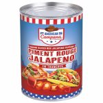 Jalapeno rouge conserve - piment grossiste restauration