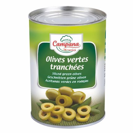 Olives vertes rondelles Campana 3 Kg - conserve grossiste