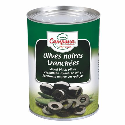 Olives noires rondelles Campana 3 Kg - conserve grossiste