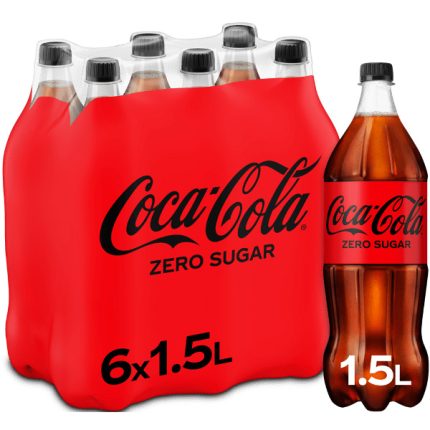 COCA COLA ZERO EU 6×1,5L