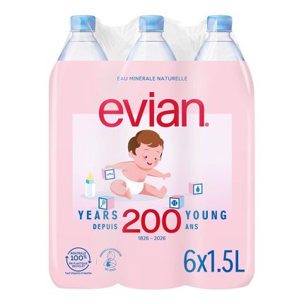 Eau Evian 6x1,5 L