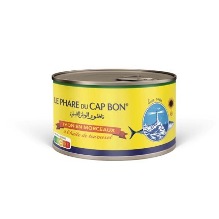Thon en morceaux huile 400g Phare du Cap Bon - conserve