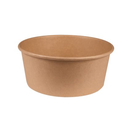 Pot carton kraft brun 1300 ml - 300 pièces