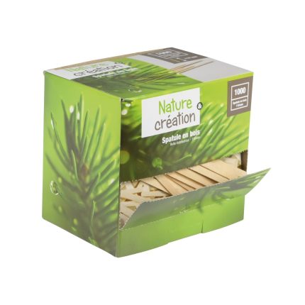 Spatule bois 11 cm Mini Box (carton 10x1000)